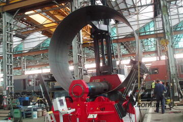 DAVI WIND TOWER BENDING MACHINE