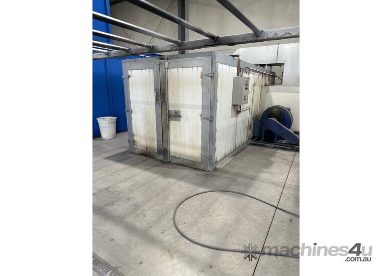 Used 2020 Powder coating oven Powder coating equipment powder coating