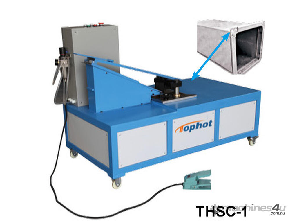 New TOPHOT TDF duct auto corner machine HVAC & Ductwork Fabrication in