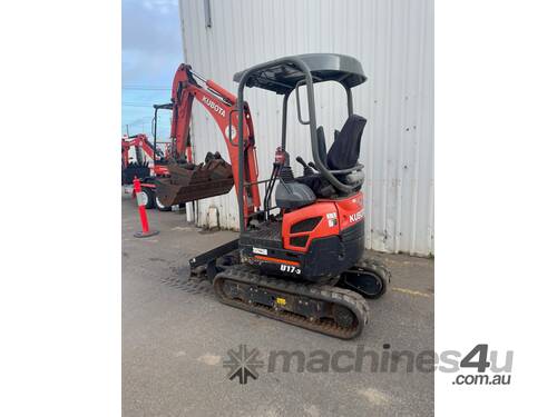 Used Kubota Excavator U17-3