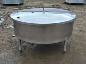 900lt STAINLESS STEEL TANK, MILK VAT - picture1' - Click to enlarge