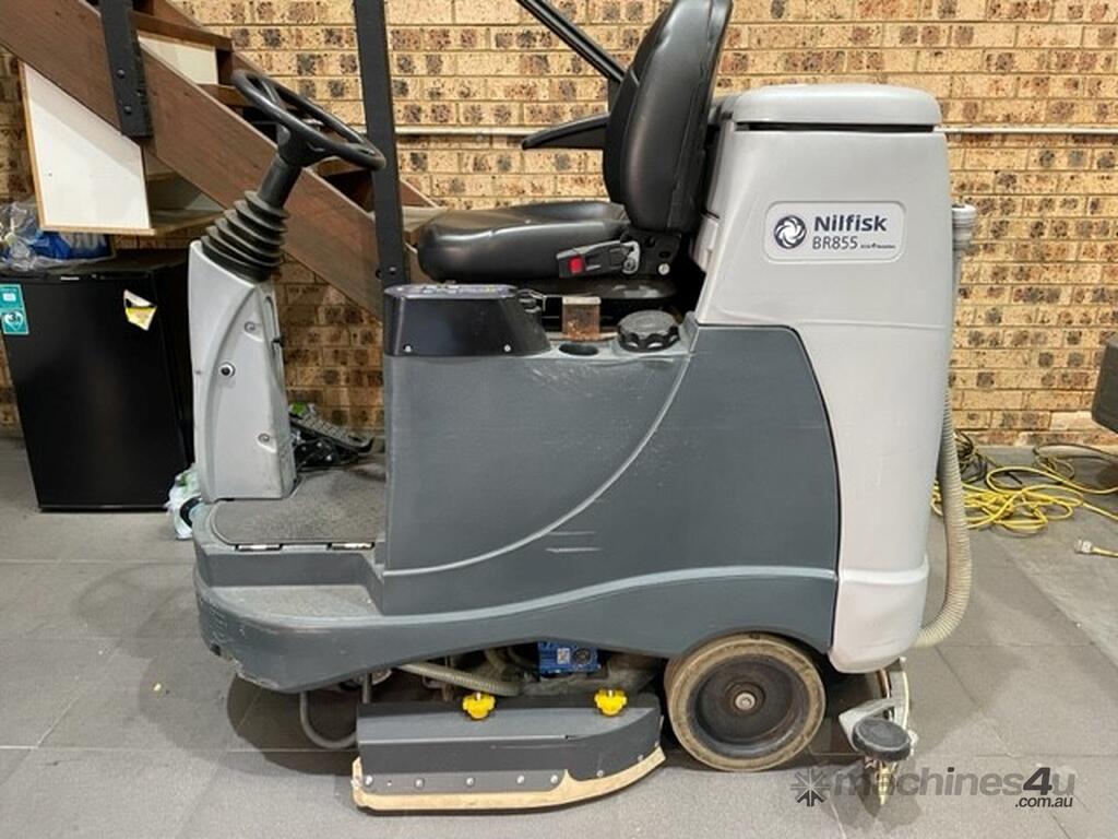 Used nilfisk BR855 Ride On Scrubber in , - Listed on Machines4u