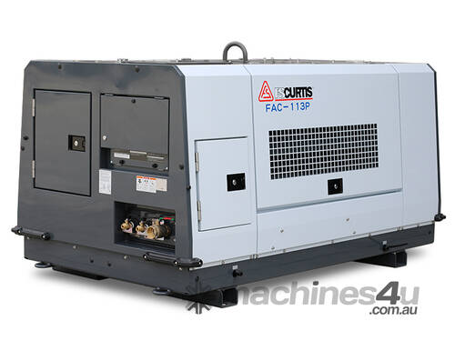 CVA Compressors - New Portable Diesel Air Compressor - FS Curtis FAC-113P WW - 400cfm