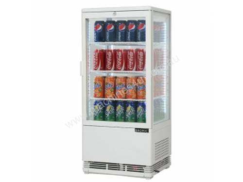 Bromic  CT0080G4W Flat Glass 78L LED Countertop Beverage Chiller