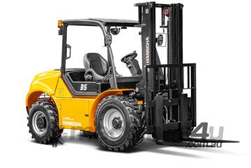 Lithium Rough Terrain Forklift 2.5 to 3.5 Tonne