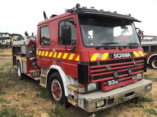 Scania - Ex Fire Truck -4 X2 -3 Series - Scania G P Crew Cab -year 1992 (1) - Installation Date 1992