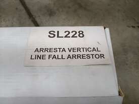 Stainless Steel Vertical Line Fall Arrestor with Shock Absorber (Ex Gov) - picture0' - Click to enlarge