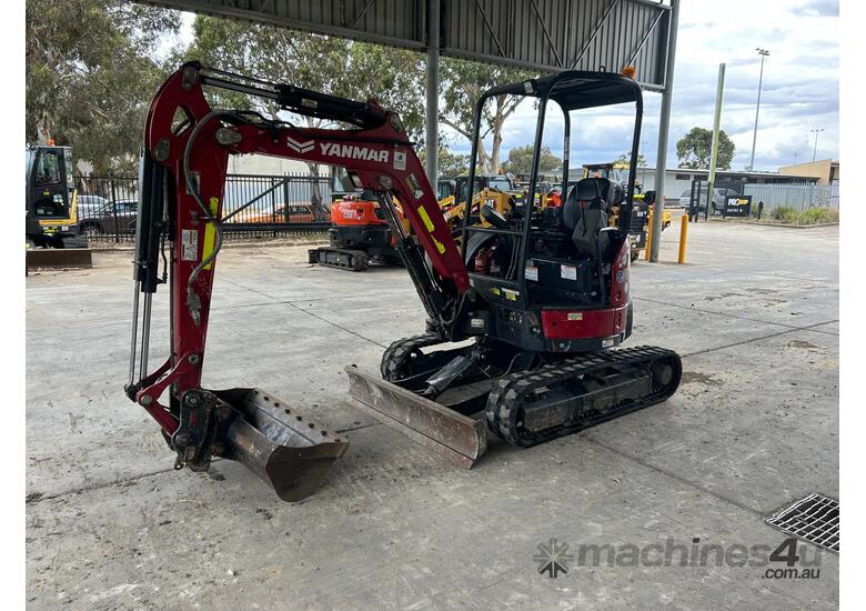 2022 YANMAR VIO25-6A 2.7T EXCAVATOR (M938) WITH FULL CIVIL SPEC AND LOW 1050 HOURS