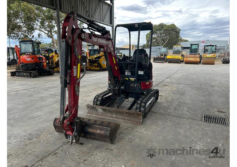 2022 YANMAR VIO25-6A 2.7T EXCAVATOR (M938) WITH FULL CIVIL SPEC AND LOW 1050 HOURS