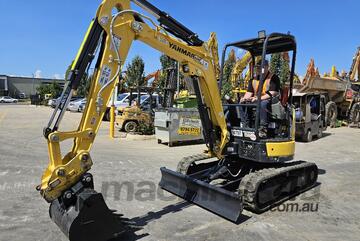 YANMAR VIO25-6A 2.7T EXCAVATOR 2021 WITH FULL CIVIL SPEC AND LOW 725 HOURS