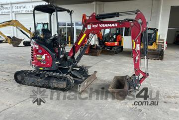 2022 YANMAR VIO25-6A 2.7T EXCAVATOR (M938) WITH FULL CIVIL SPEC AND LOW 1050 HOURS