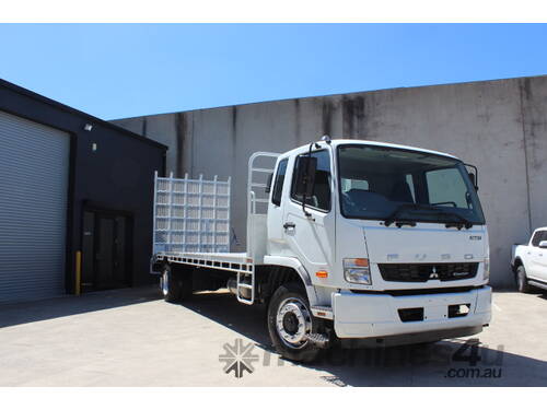 2017 FUSO FIGHTER BEAVERTAIL WITH 7.5M LONG TRAY, SINGLE OWNER, FULL WORKSHOP CHECK INCLUDED