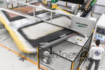 Prussiani Engineering Cut & Jet Shuttle - & 5 Axis Bridge Saw Combined 5 Axis Waterjet