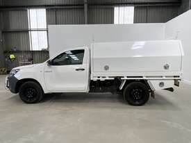 2022 Toyota Hilux Workmate Single Cab Utility (Petrol) (Auto) W/ Steel Service Body - picture1' - Click to enlarge