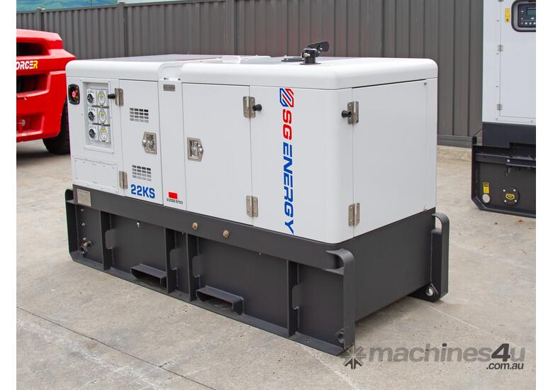 caption SG ENERGY – KUBOTA 22 kVA INDUSTRIAL THREE PHASE GENERATOR (SUPERSEDED CLEARANCE)
