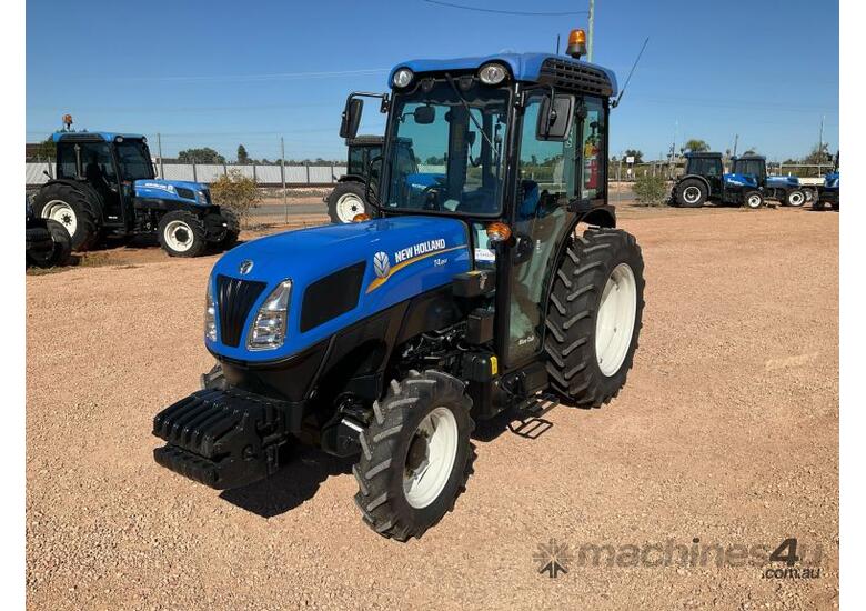 caption 2023 New Holland T4.85v 4WD Tractor