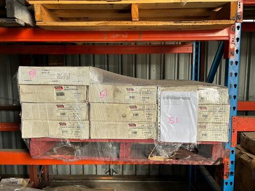 PALLET 30KG ROLLS OF LINCOLN SUB ARC MIG WIRE