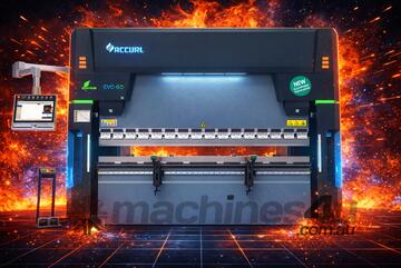 AccurlCMT EURO MASTER 135 TON | 4000MM | 7 AXIS | DELEM DA66T | HYBRID CNC PRESS BRAKE