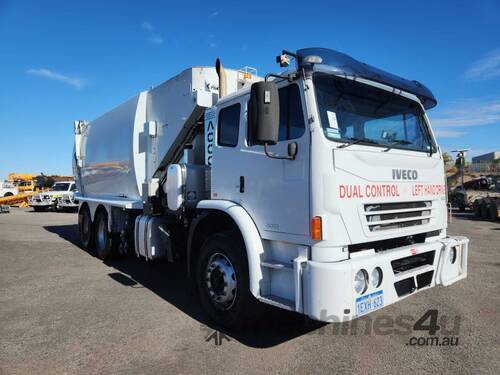 caption 2014 Iveco ACCO Garbage Compactor (Dual control)