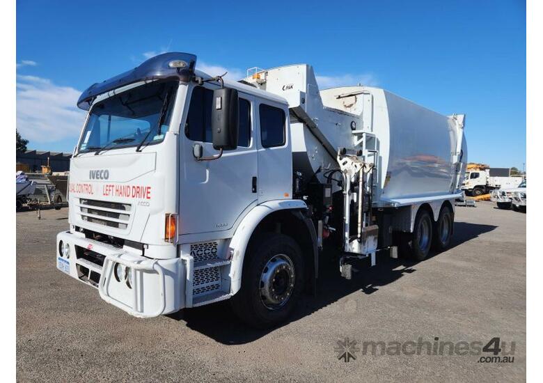 caption 2014 Iveco ACCO Garbage Compactor (Dual control)