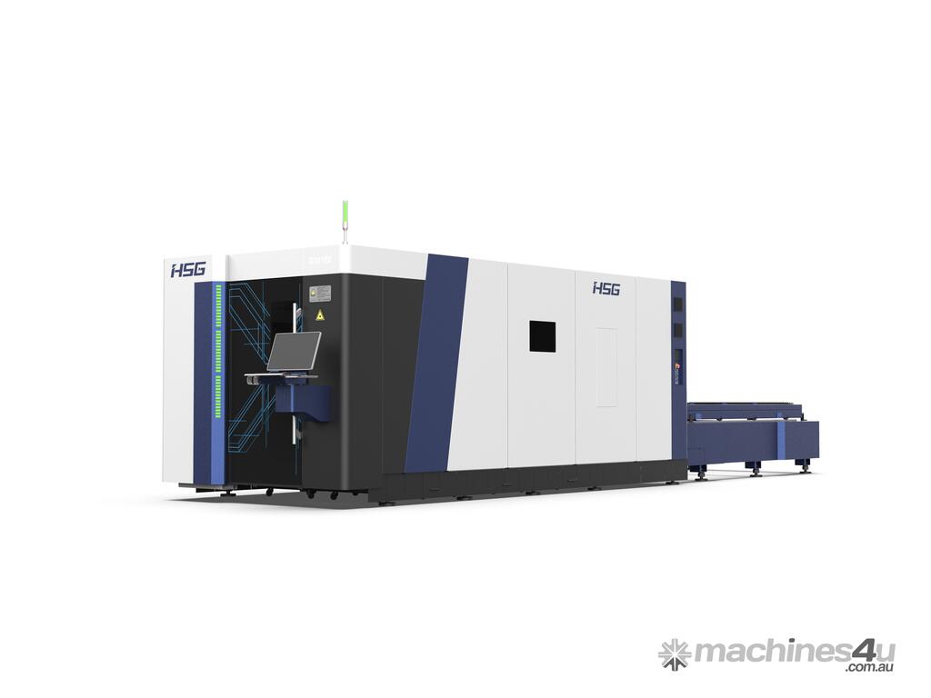 New HSG HSG G3015X Fiber Laser Cutter for Sheet Metal Double Exchange ...