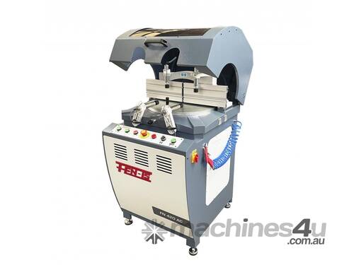 caption 420mm Pneumatic Aluminium, PVC & Wood Profile Up Cutting Saw Machine 415V FN 420AC by Fen-Is *Specia