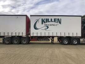 2005 Barker Heavy Duty Tri Axle Tri Axle Curtainside A Trailer - picture1' - Click to enlarge