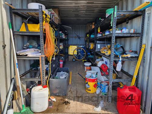 20 Foot Container And Contents