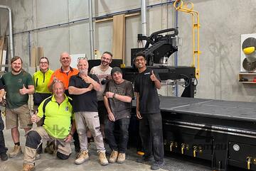 1325 LNC CNC Router with 7.5 KW Water Vacuum Pump