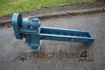 Motorised Screw Auger Feeder - 1.2m Long Screw