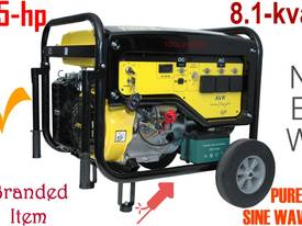 Generator Millers Falls 8.1-Kva x 15-hp PURE SINE  - picture0' - Click to enlarge