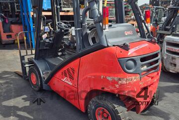 Linde 2.5 Ton Forklift | 4.3m Height | LPG | Side Shift included