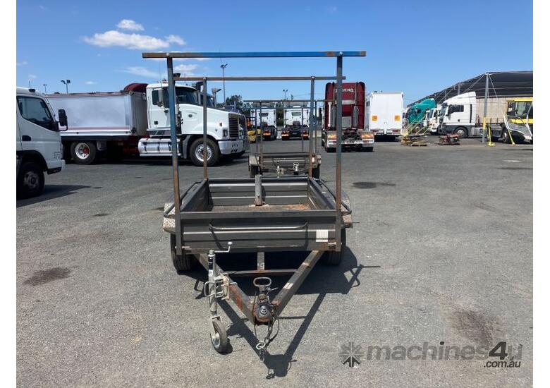 caption 2020 Austrailers Manufacturing 6X4 Single Axle Box Trailer