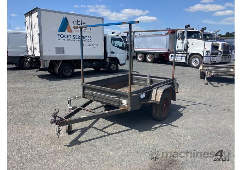 caption 2020 Austrailers Manufacturing 6X4 Single Axle Box Trailer
