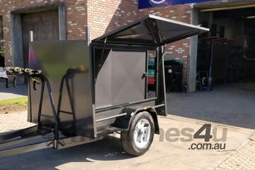 Luxurious Custom Enclosed Luggage Trailer!