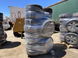 Pallet of Wheels and Tyres - picture2' - Click to enlarge