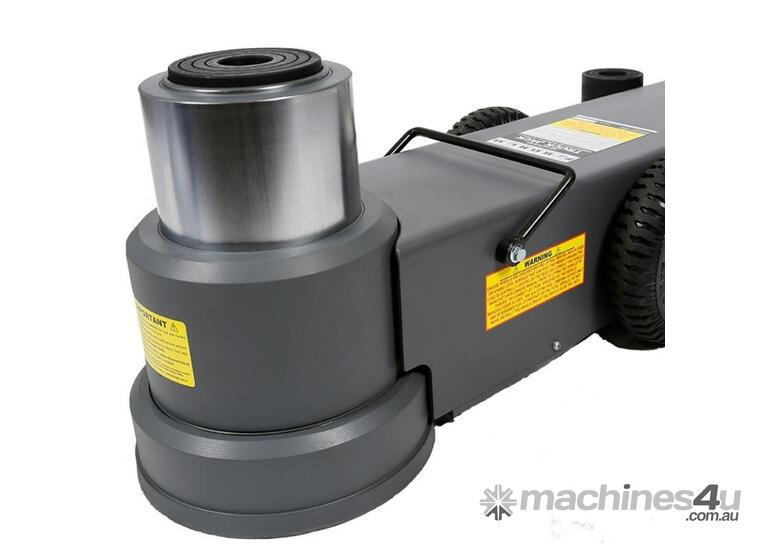 caption BORUM 80 Tonne 2-Stage Truck Jack Air Actuated