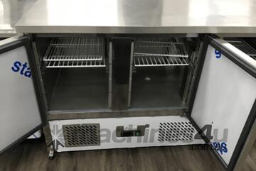 GNS1300B Three Door Compact Workbench Fridge