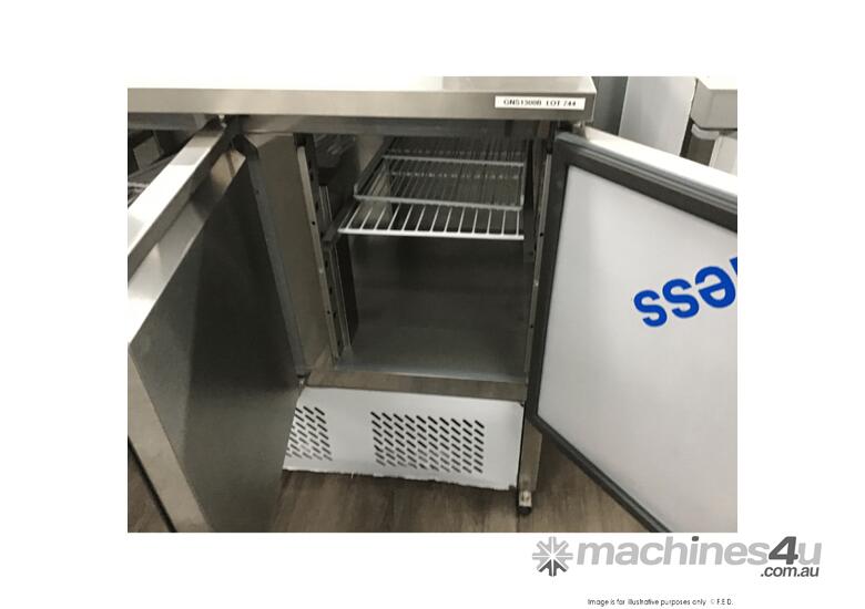 GNS1300B Three Door Compact Workbench Fridge