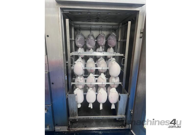 caption Smokehouse PSG plus oven single trolly smoker year 2019 made in Slovakia (no Trolly)