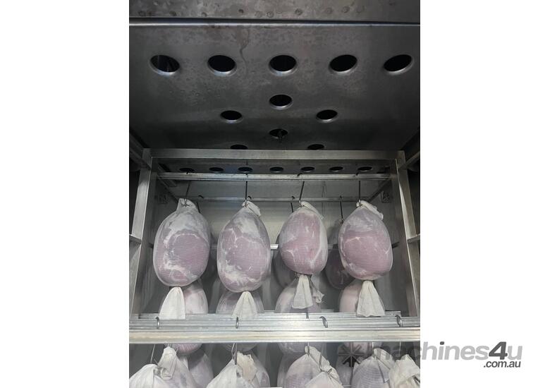 caption Smokehouse PSG plus oven single trolly smoker year 2019 made in Slovakia (no Trolly)
