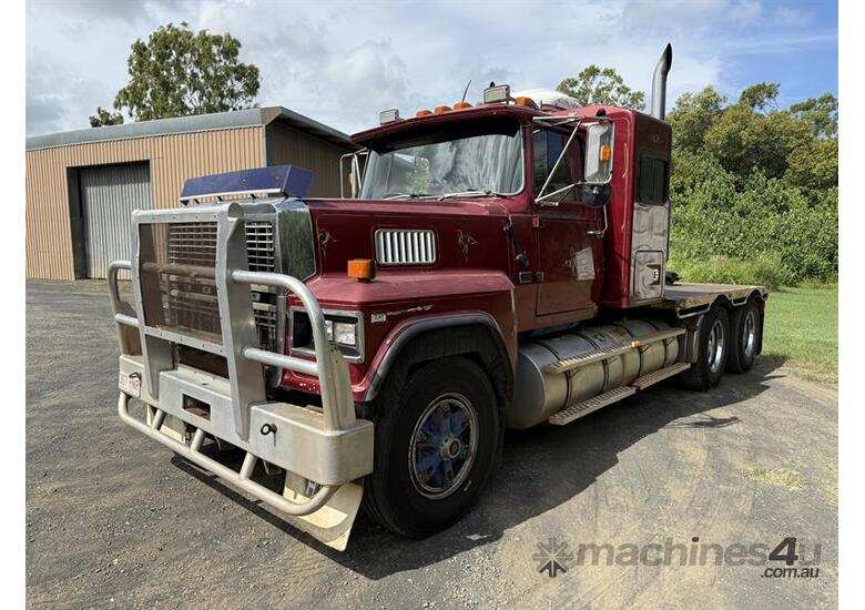 caption 1990 FORD LTL9000 PRIME MOVER