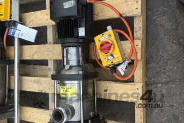 Grundfos Vertical multistage centrifugal pump 2.2kW CRN15-02 A-FGJ-G-V-HQQV BSM Fitting 2 Grundfos Vertical multistage centrifugal pump 2.2kW CRN15-02 A-FGJ-G-V-HQQV BSM Fitting 2