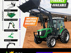 AgKing -75HP AK754C CabinTractor with FEL Package Deals - picture0' - Click to enlarge