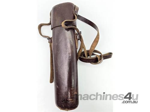 caption WW2 GERMAN LEATHER MAP CASE