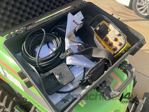 caption 2018 MDB Green Climber Remote Control Mower