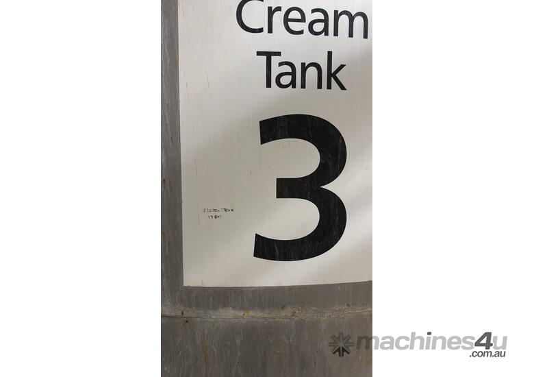 Insulated Stainless steel Cream tank 27kl Capacity 