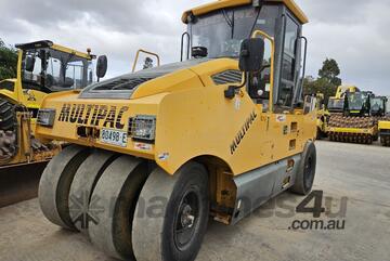 2016 MULTIPAC 524H 24T MULTIWHEEL ROLLER WITH A/C CAB, CIVIL SPEC AND 3723 HOURS