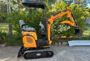 NEW XN12-8SE (upgrade) RHINOCEROS DIESEL EXCAVATOR WITH KUBOTA ENGINE