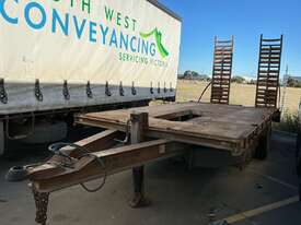 1997 Tag-a-Long Trailer Single Axle Tag Single Axle Plant Trailer (Beaver Tail) - picture0' - Click to enlarge